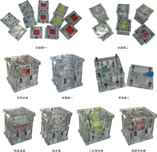 液壓注塑機模型