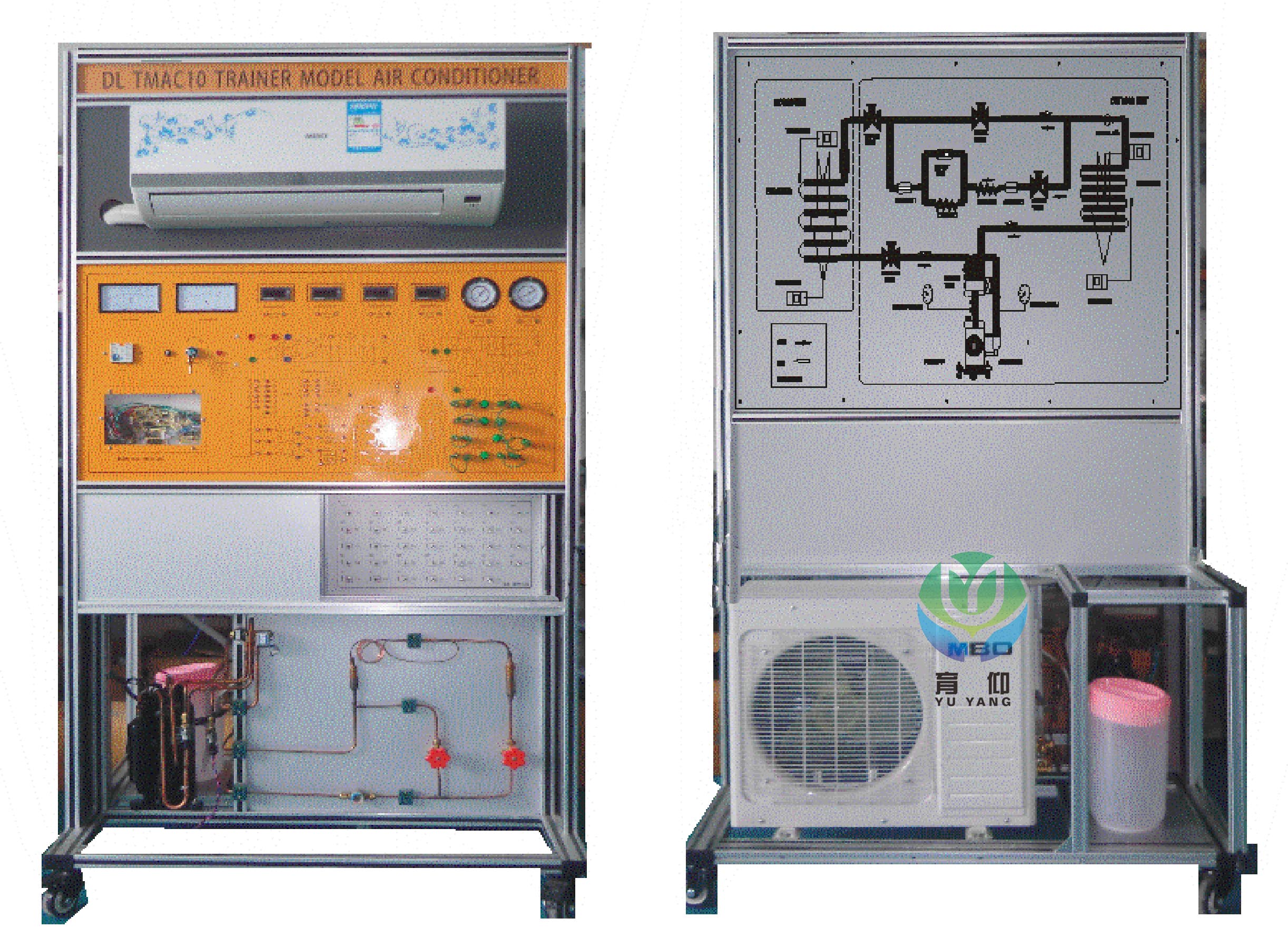 <b>YUY-TM10空调制冷制热实训考核装置</b>