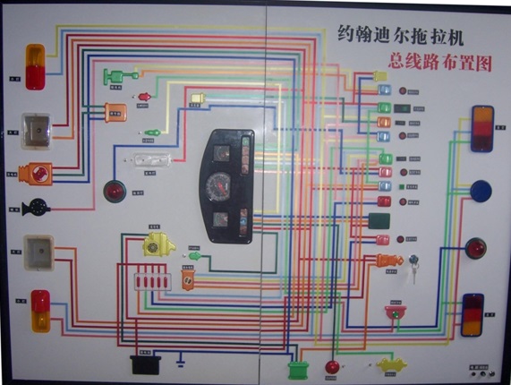 农用四轮车线路安装图图片