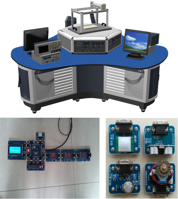 <b>YUY-JCX单片机实训与毕业设计开放式训练系统</b>
