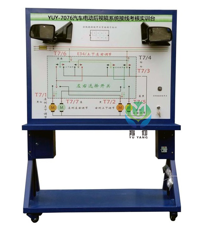 <b>YUY-7076汽车电动后视镜系统接线考核实训台</b>