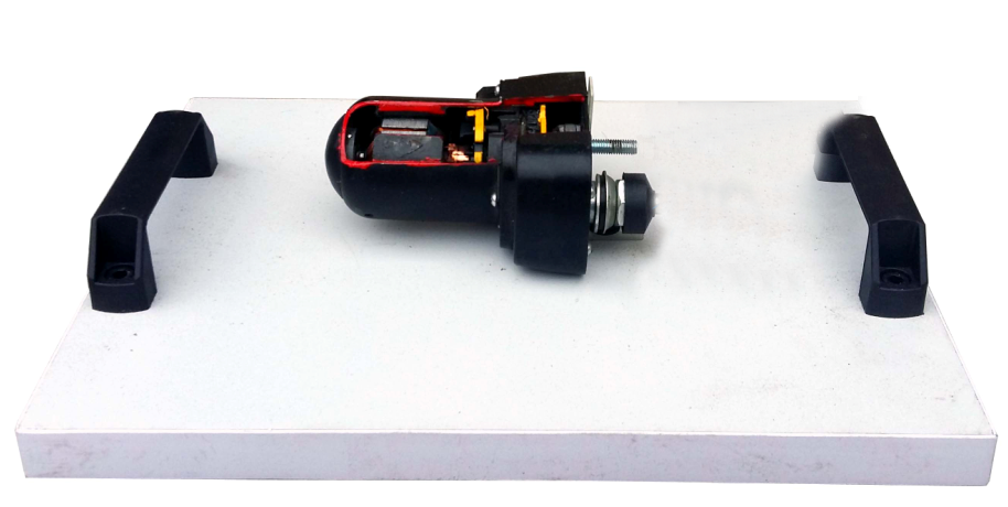 纯电动汽车永磁电机解剖模型